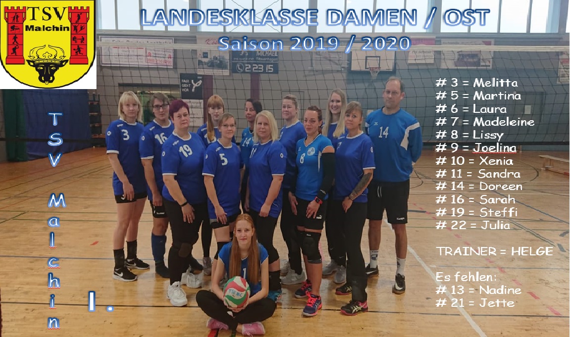 Mannschaftsfoto TSV Malchin