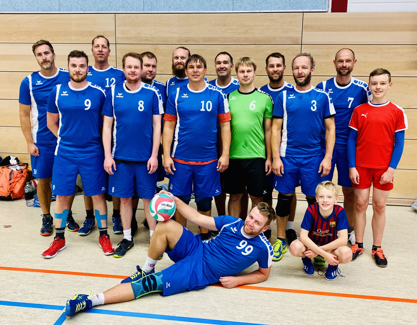 Mannschaftsfoto ESV Turbine Rostock